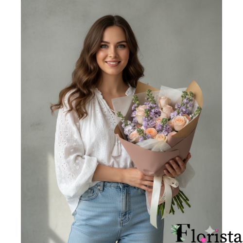 Summer Sizzle flower bouquet