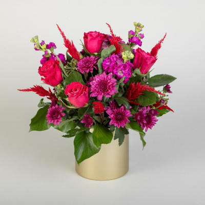 Assembled bouquet of flowers