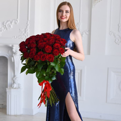 Bor u Tachova, Tschechische Republik – 51 rote Rosen