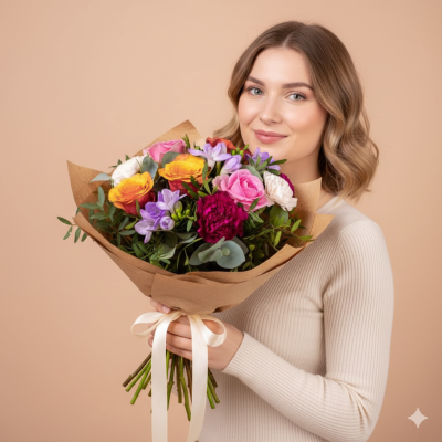 Bouquet of flowers Dare to be colorful